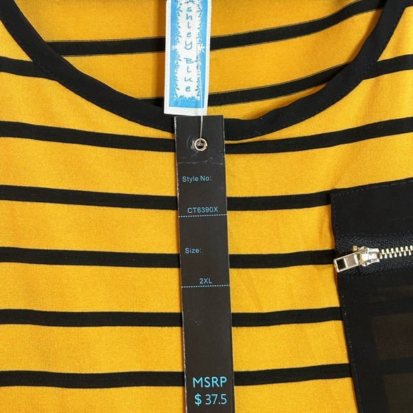 Women’s Ashley Blue top - Picture 4 of 6